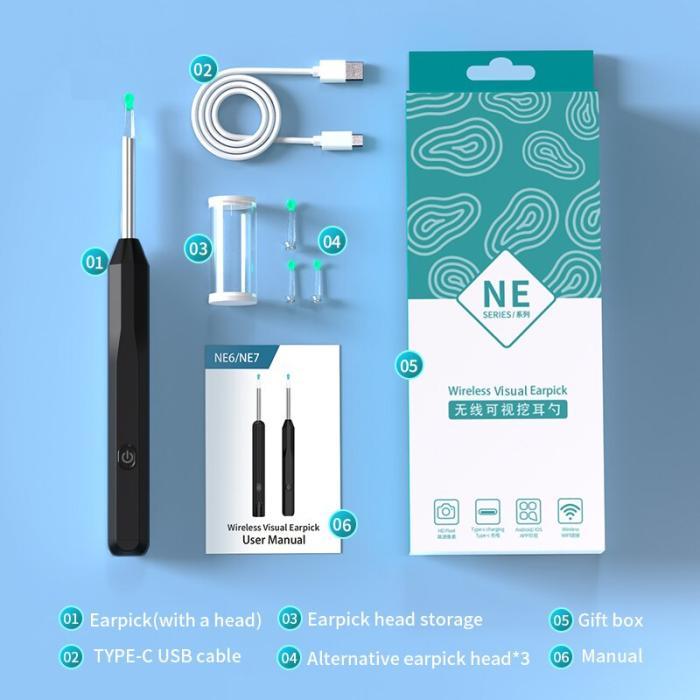 Ear Cleaner with HD Camera 1 pices