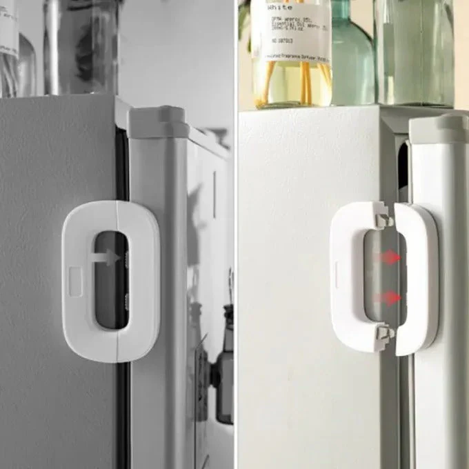 Refrigerator / Freezer Door Lock For Todler Kids