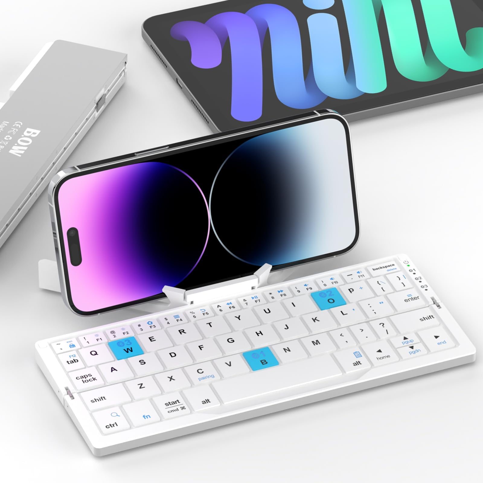 Mini Foldable Bluetooth Keyboard