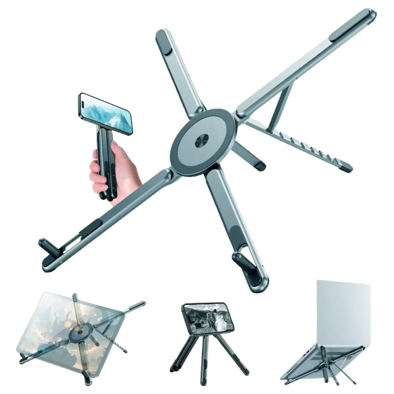 Foldable Desk Setup Stand 2