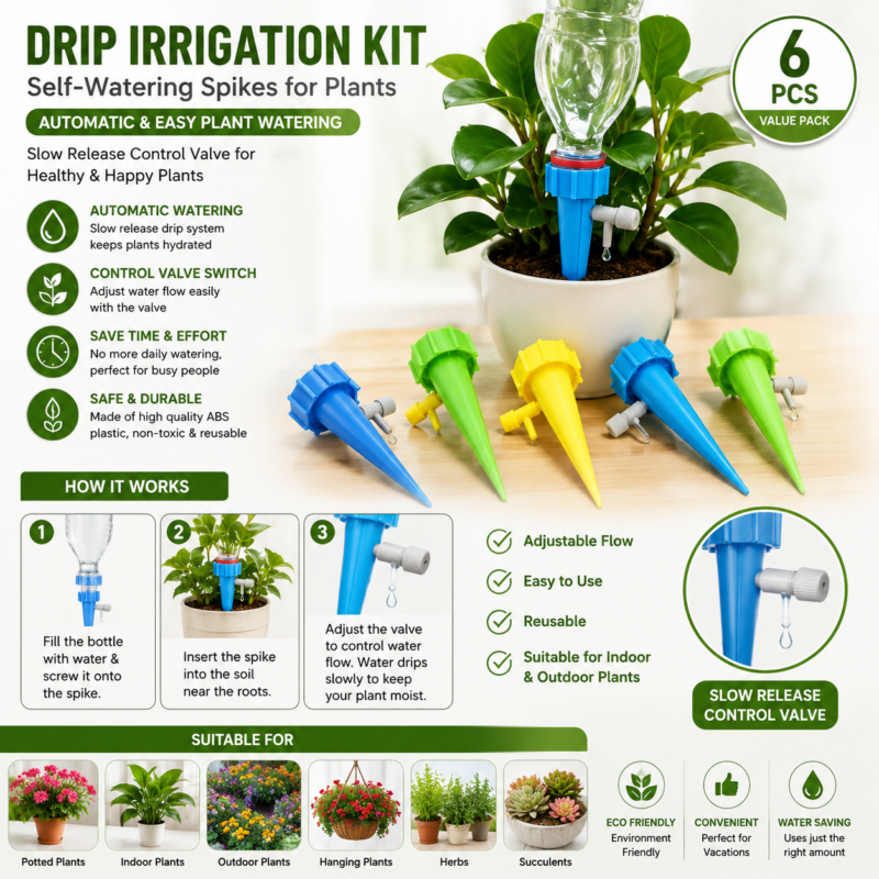 Automatic Watering Spike 20 pice