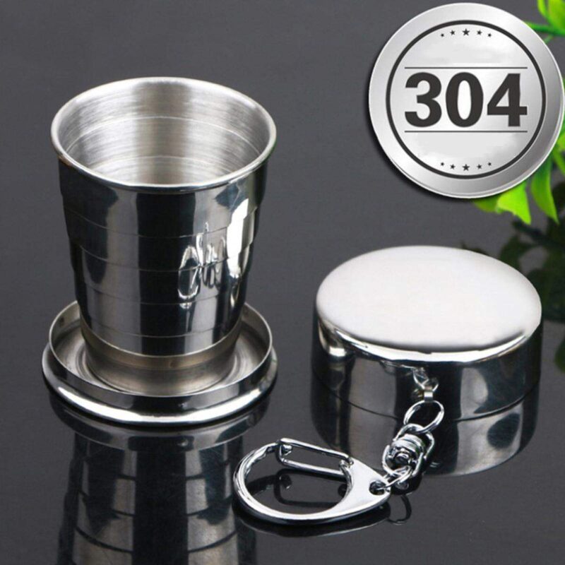 Stainless Steel Foldable Water Cup
