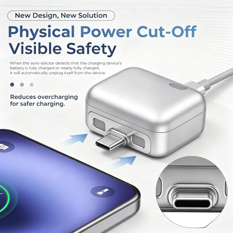 Auto Eject Charging Protector 2 pice