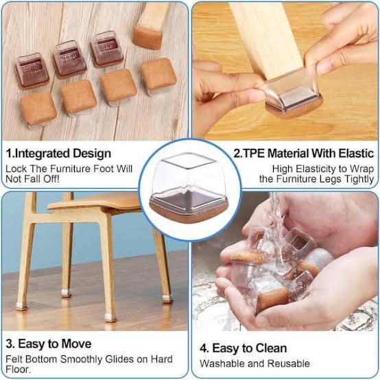 Silicone Chair Leg Cover 25 pice - Image 3