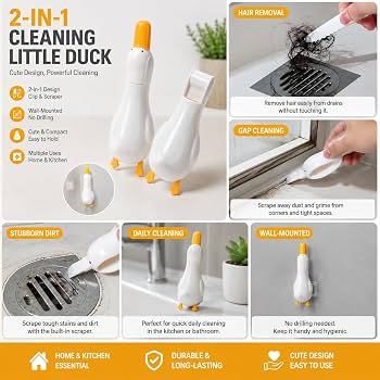 Cute Duck Hair Drain Catcher - Image 2