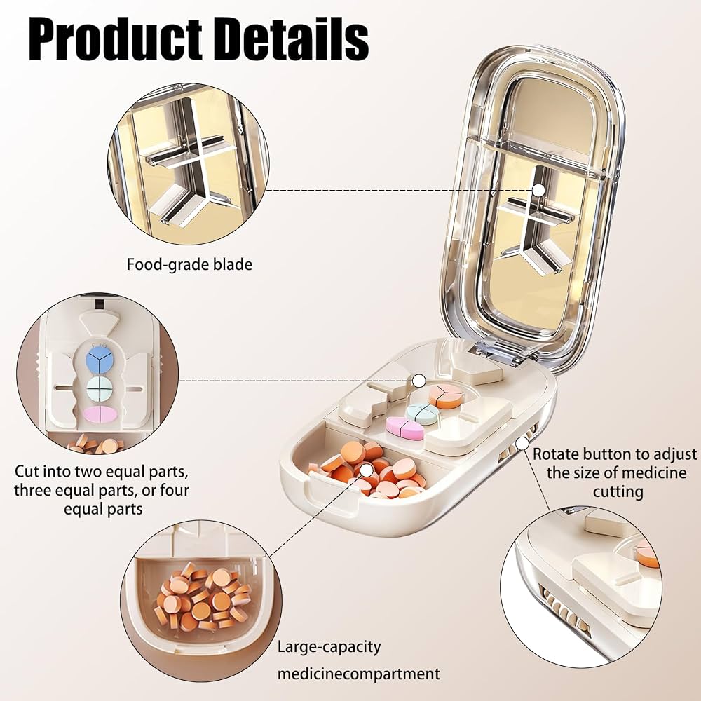 Smart Pill Cutter & Medicine Storage Case - Image 4