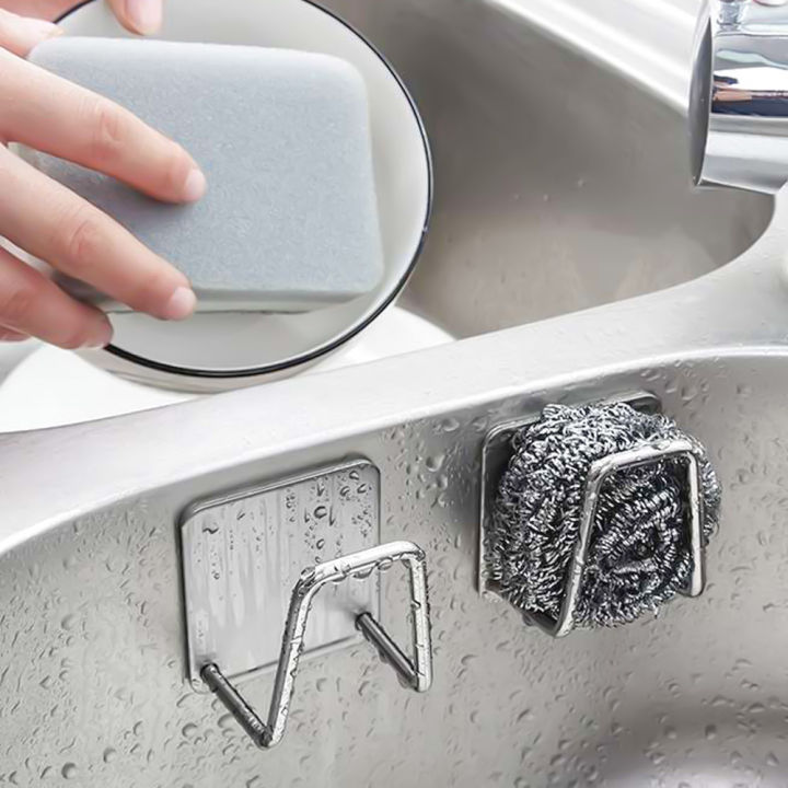 Stainless Steel Sponge Holder 8 pice