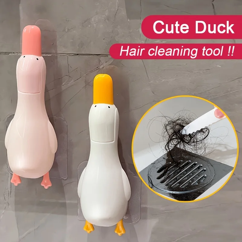 Cute Duck Hair Drain Catcher - Image 3